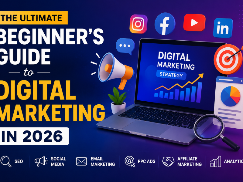 The Ultimate Beginner's Guide to Digital Marketing in 2026